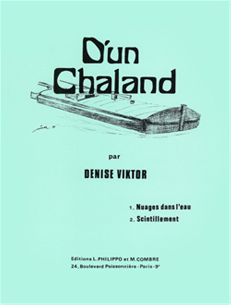 D'un chaland (Nuages dans l'eau - Scintillement)